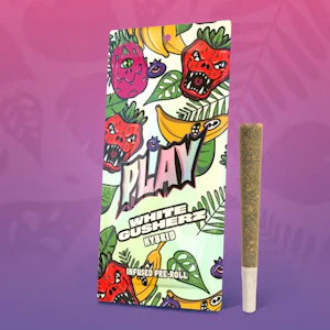 PLAY - Play - White Gusherz 1.2G Infused Pre-Roll
