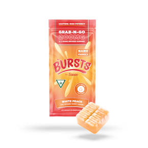 Sauce Bursts - White Peach Live Resin - 200mg