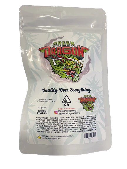 Green Dragon - 14g SMALL | $65 Tropical Slushie (S) Main Image