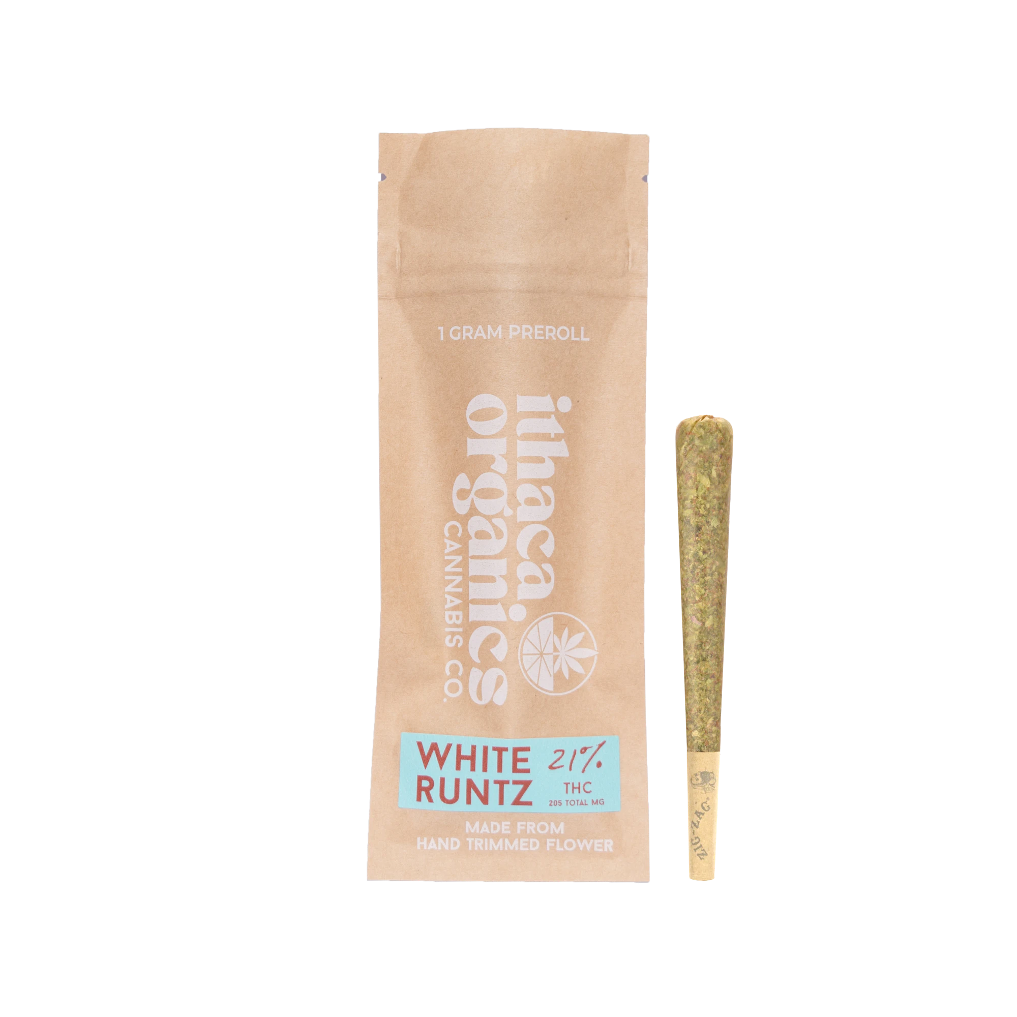 Ithaca Organics - Ithaca Organics | White Runtz | 1g Preroll Main Image