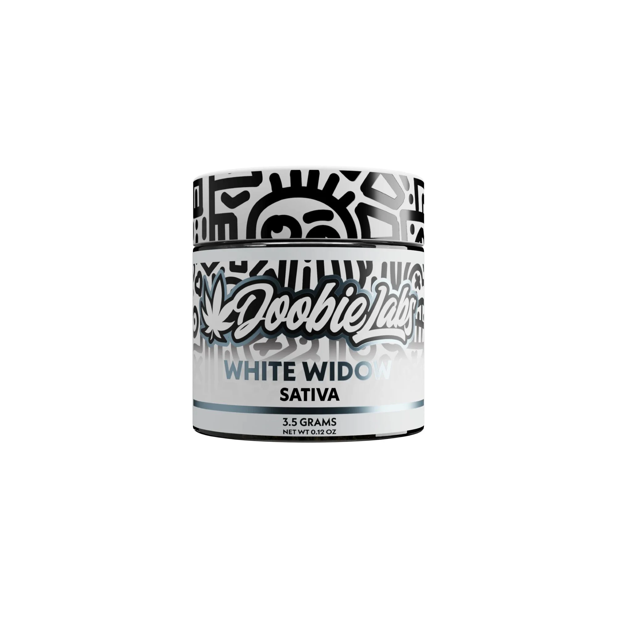 Doobie Labs - White Widow 3.5g Flower Jar Main Image
