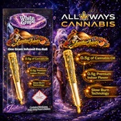 All Ways Aeroponics - White Grape Jupiter Joints Infused