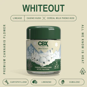 CBX - WHITEOUT 3.5G - CANNABIOTIX