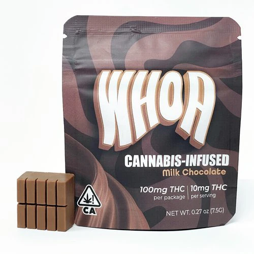 Whoa - Whoa - Chocolate Bite - Milk Chocolate - Chocolate - 1pc -  100mg Main Image