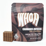 WHOA - Milk Chocolate Bite - 100mg