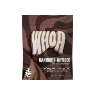 WHOA - WHOA | MILK CHOCOLATE BITE | EDIBLE | 100MG