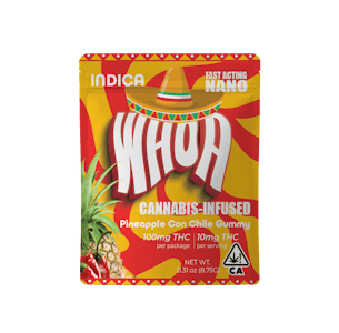 WHOA - WHOA | PINEAPPLE CON CHILE | EDIBLE | 100MG