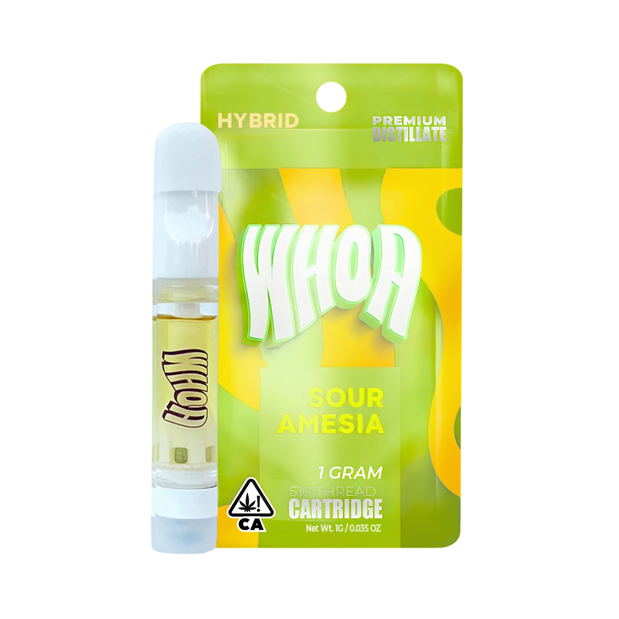 Whoa - Whoa | Sour Amnesia Haze | Cartridge | [1g] | Hybrid Main Image