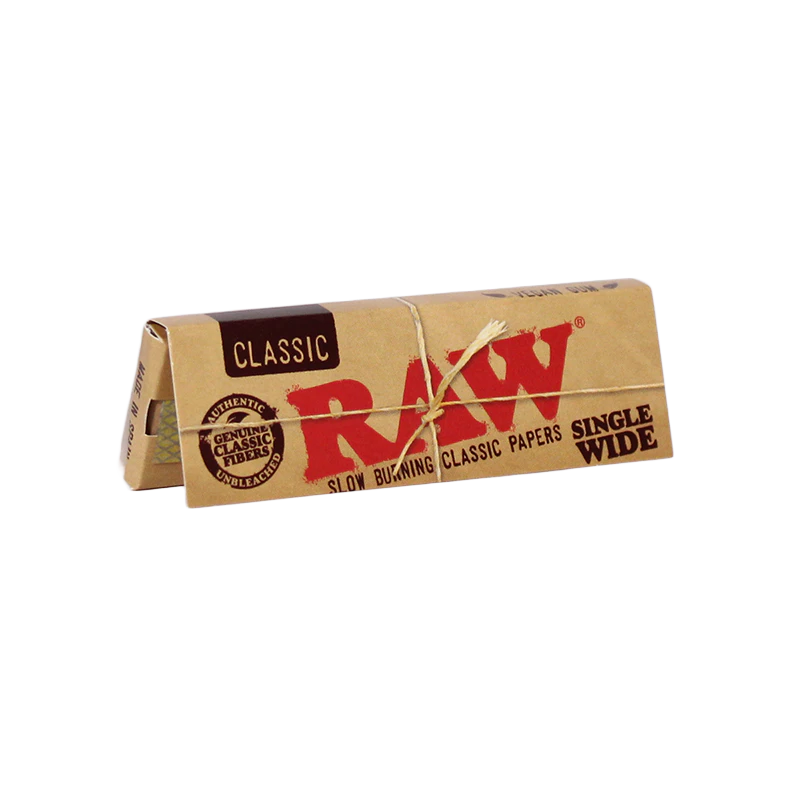Raw - Single Wide Classic Papers - Accessories - Raw Main Image