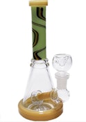 8" Wig Wag Beaker Bong