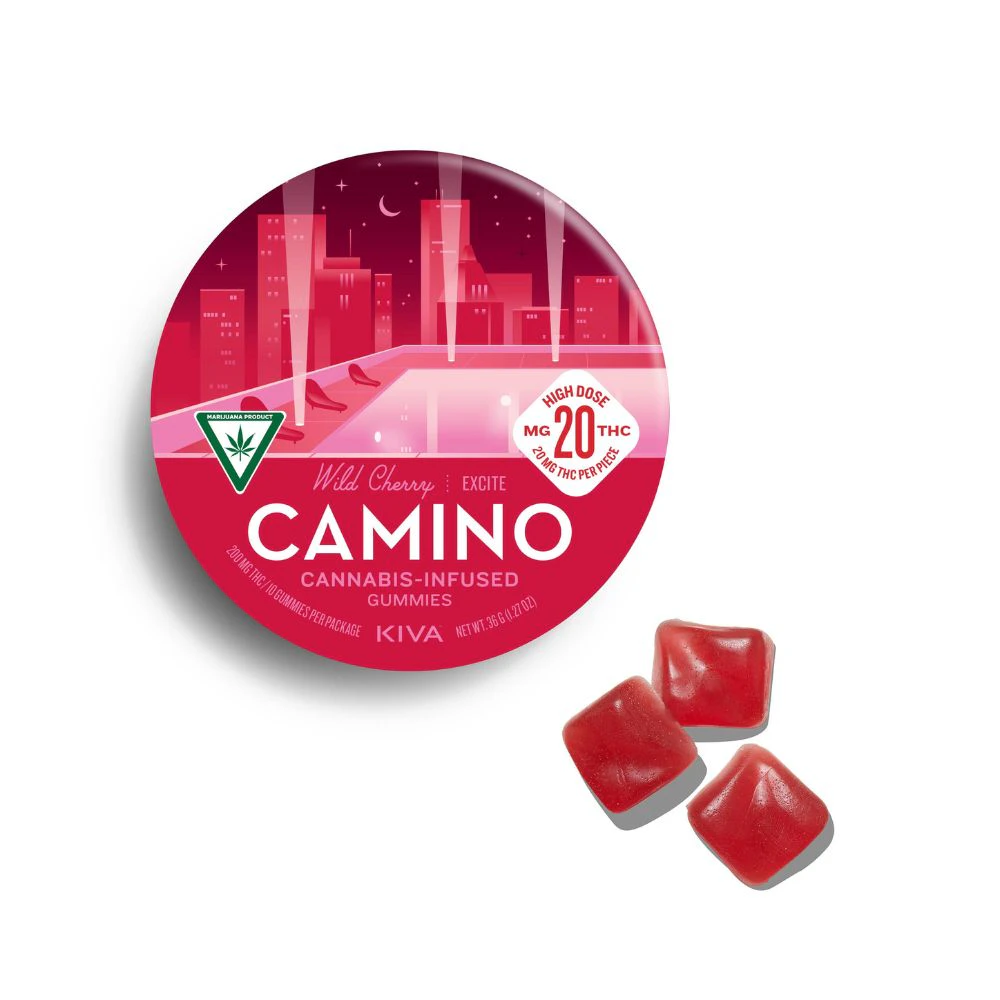 Camino - Wild Cherry 200mg Gummies (10x20mg) - CAMINO Main Image