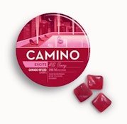 Camino-Wild Cherry-Excite-High Dose-20 Gummies-200mg