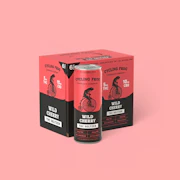 Cycling Frog - Wild Cherry - Beverage - 10mg THC + 10mg CBD - 12oz