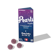 Grön | 10pk 'Pearls' Gummies | Wildberry 2:1 THC:CBN | 100mg