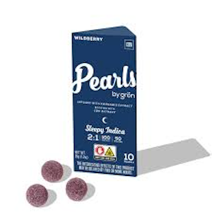 Grön Edibles - Wildberry 2:1 THC:CBN Pearls