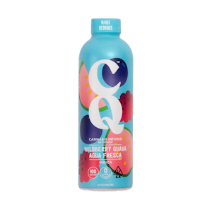 CQ Drinks - Wildberry Guava Agua Fresca (I) | 16oz 100mg THC Beverage | CQ Drinks