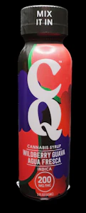 CQ Drinks - | CQ | Drink Enhancer | Wildberry Guava Agua Fresca Syrup | 200mg
