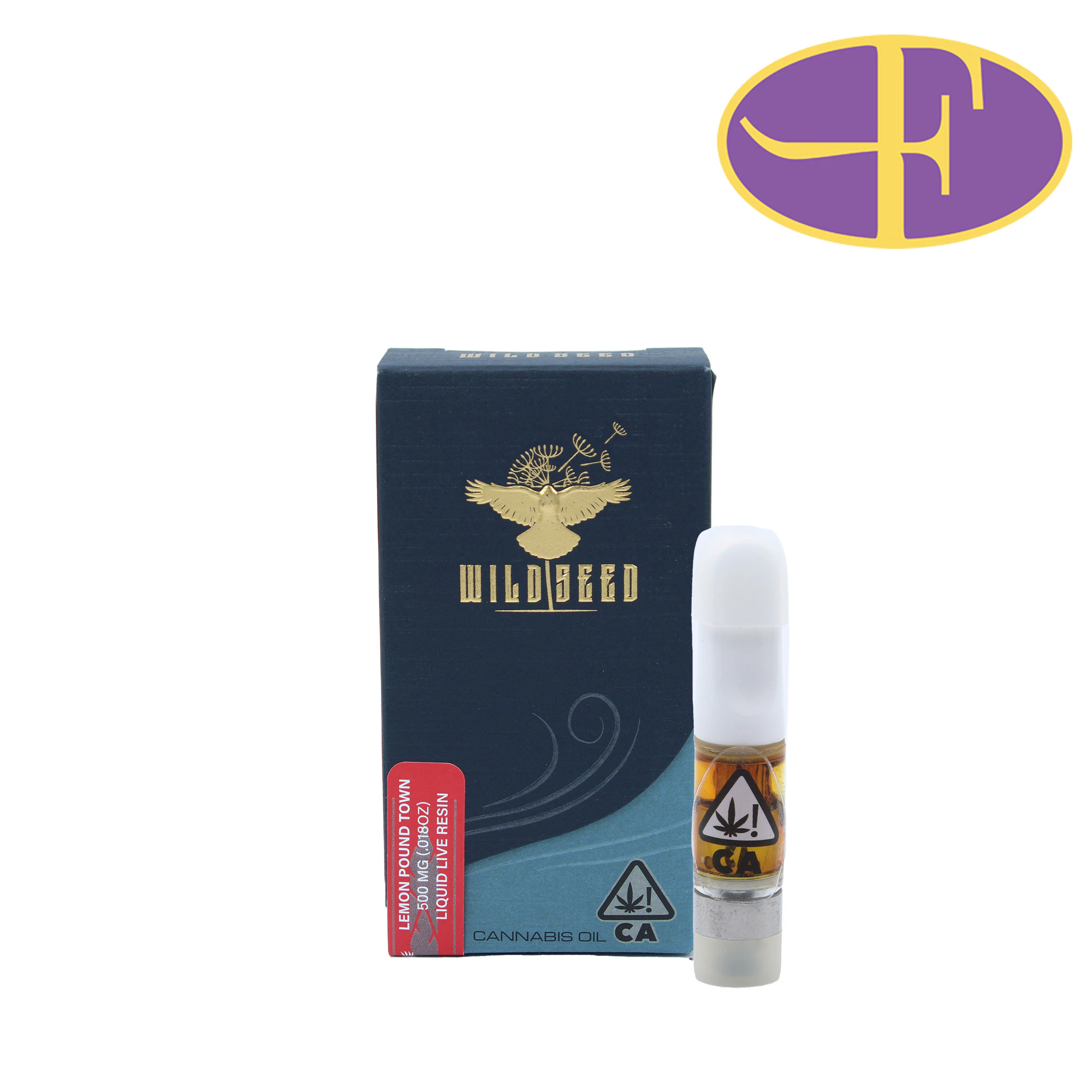 Wildseed - Lemon Pound Town Live Resin Cartridge Main Image