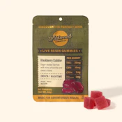 Wildwood THC Blackberry Cobbler 5ct Live Resin | Nighttime | 20mg 