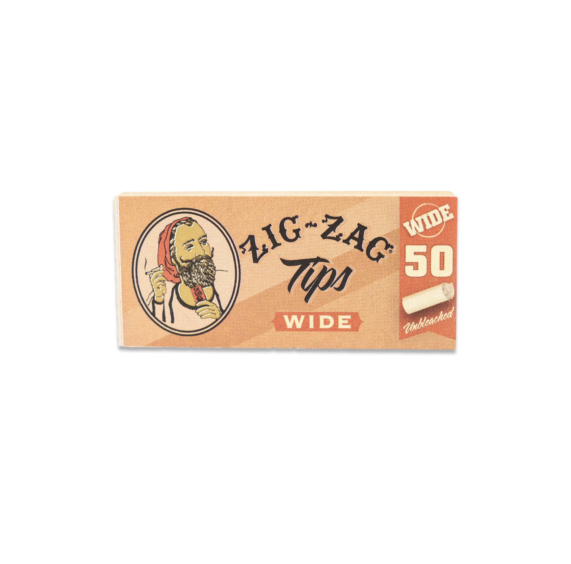 Zig-Zag - Original Rolling Tips (WIDE) - 50pk - Zig Zag Main Image