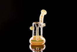 Bubbler | Bent Neck Fume  | Push Bubbler