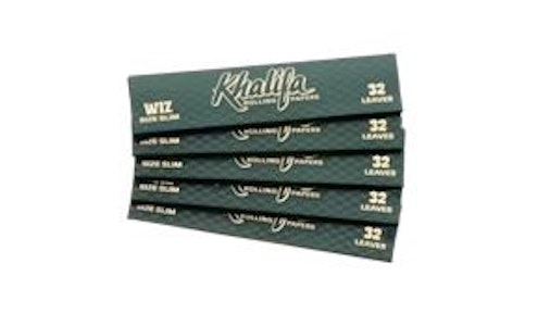 KHALIFA KUSH - Wiz Size Slim Rolling Papers - Khalifa Rolling Papers