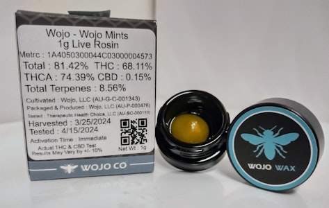 WOJO CO - Wojo Mints - 1g Live Rosin