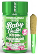 JEETER: Watermelon Zkittlez Liquid Diamonds Infused Baby Jeeter .5g Pre-Rolls 5pk/2.5g (I)