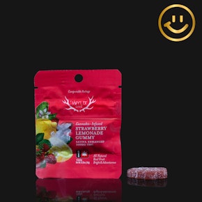 WYLD ONES | Strawberry Lemonade Gummy 100mg THC | single