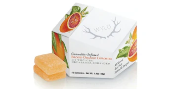 Wyld - Blood Orange 1:1 THC:CBC Gummies - 200mg