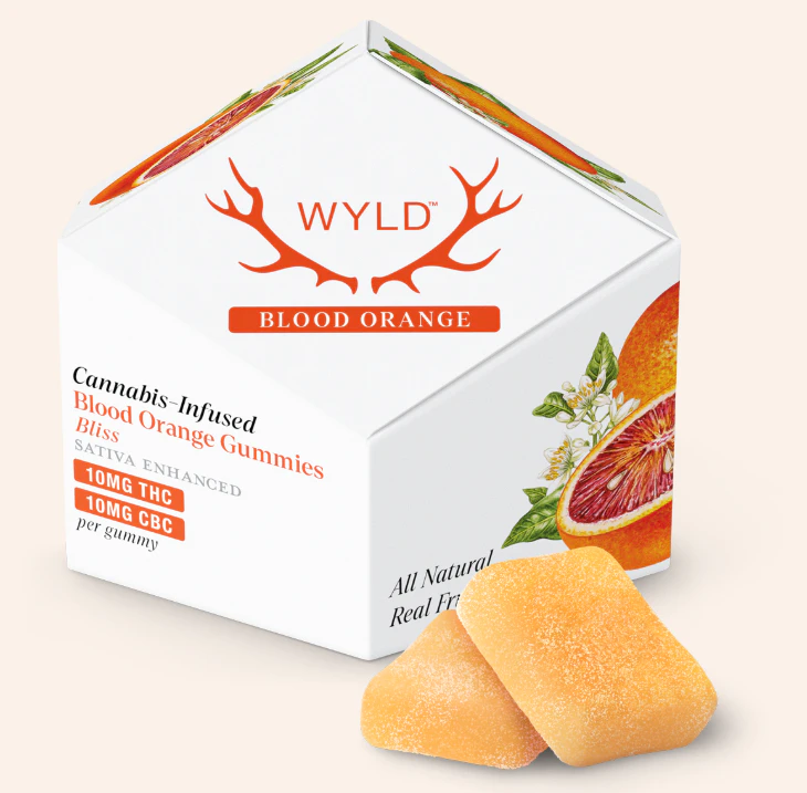 WYLD - Blood Orange Gummies 10pk Main Image