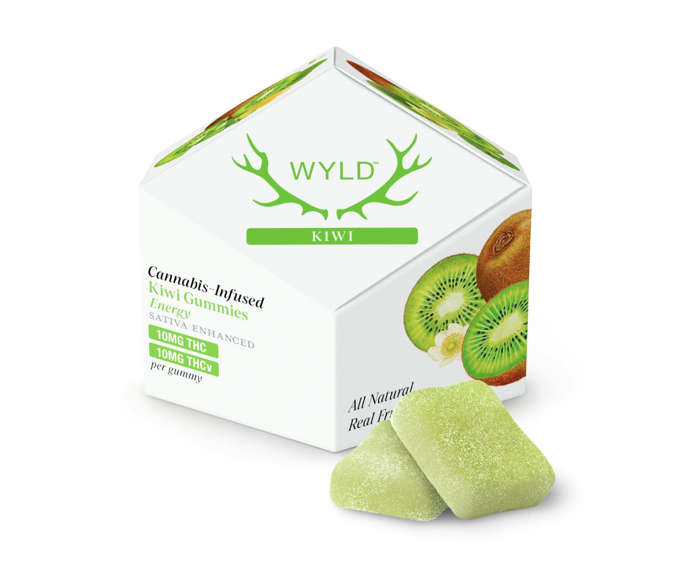 Kiwi - THC : THCv 1:1 - Edible