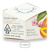 Wyld - Peach 2:1 CBD - Gummies - 10pc - 100mg