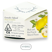 Wyld - Pear 1:1 THC CBG - Gummies - 100mg