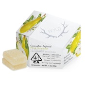 Wyld - Pear 1:1 THC:CBG - Hybrid Enhanced Gummies - 100mg