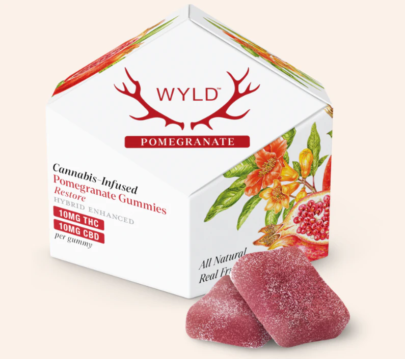 WYLD - Pomegranate Gummies 10pk Main Image