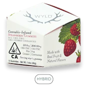 Wyld - Strawberry  20:1 CBD:THC - Gummies - 10pk - 10mg
