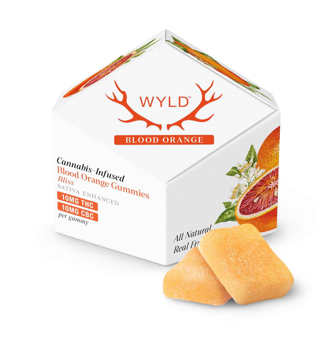 WYLD - Wyld - Blood Orange - Gummy - 10 x 10mg Main Image