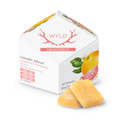 Wyld | Grapefruit 1:1:1 THC:CBG:CBC | Gummies | [300mg] 10pk | Sativa