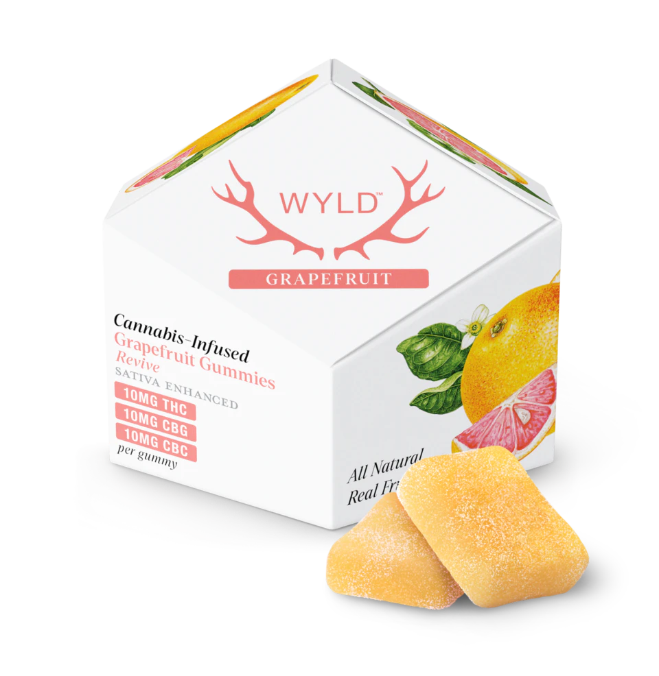 WYLD - Wyld - Grapefruit - Gummy - 10 x 10mg Main Image