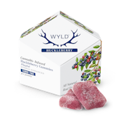 WYLD Huckleberry 100mg THC Gummies - Hybrid