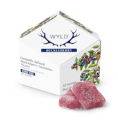 Wyld | Huckleberry | Gummies | [100mg] 10pk | Hybrid