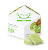 WYLD Kiwi 1:1 THC:THCv Sativa Gummies 100mg