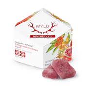 WYLD - 1:1 THC:CBD Gummies - Pomegranate