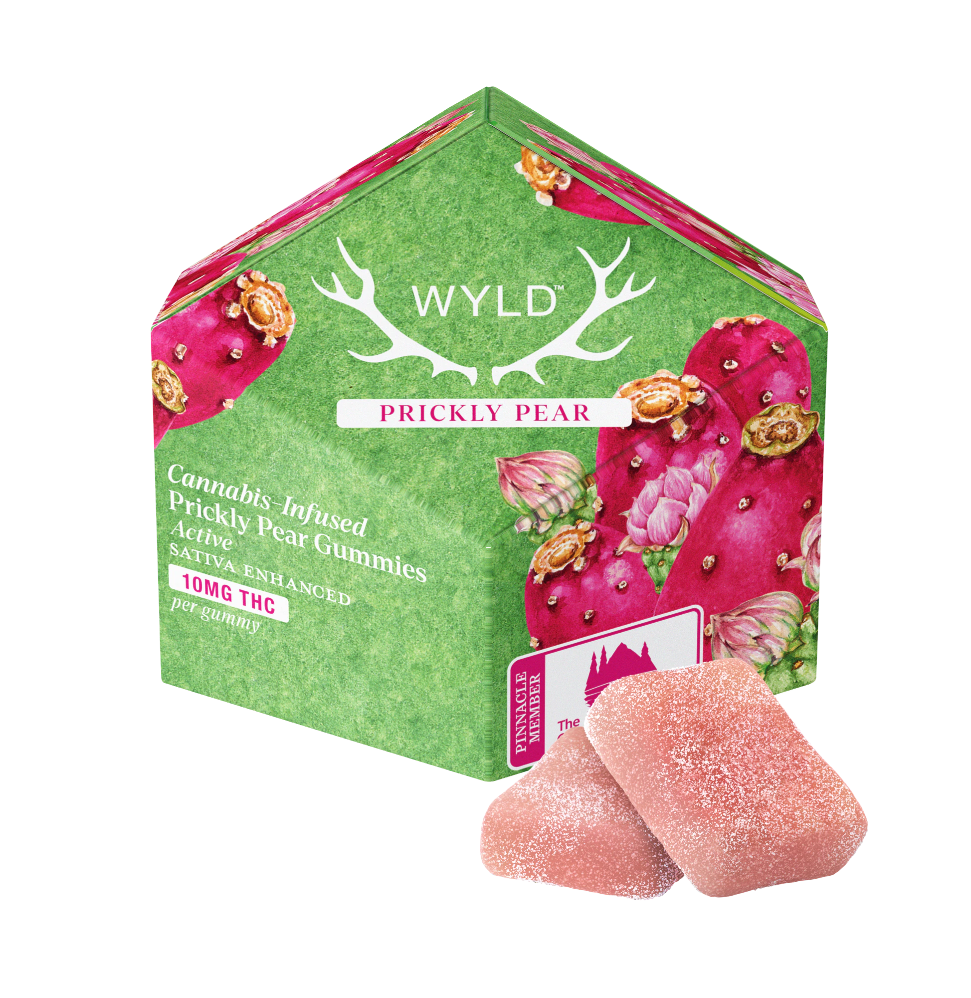 WYLD - WYLD | Gummies | Prickly Pear | 10 pack Main Image