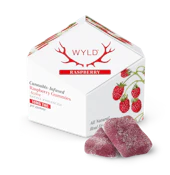 Wyld | Raspberry | Gummies | [100mg] 10pk | Sativa