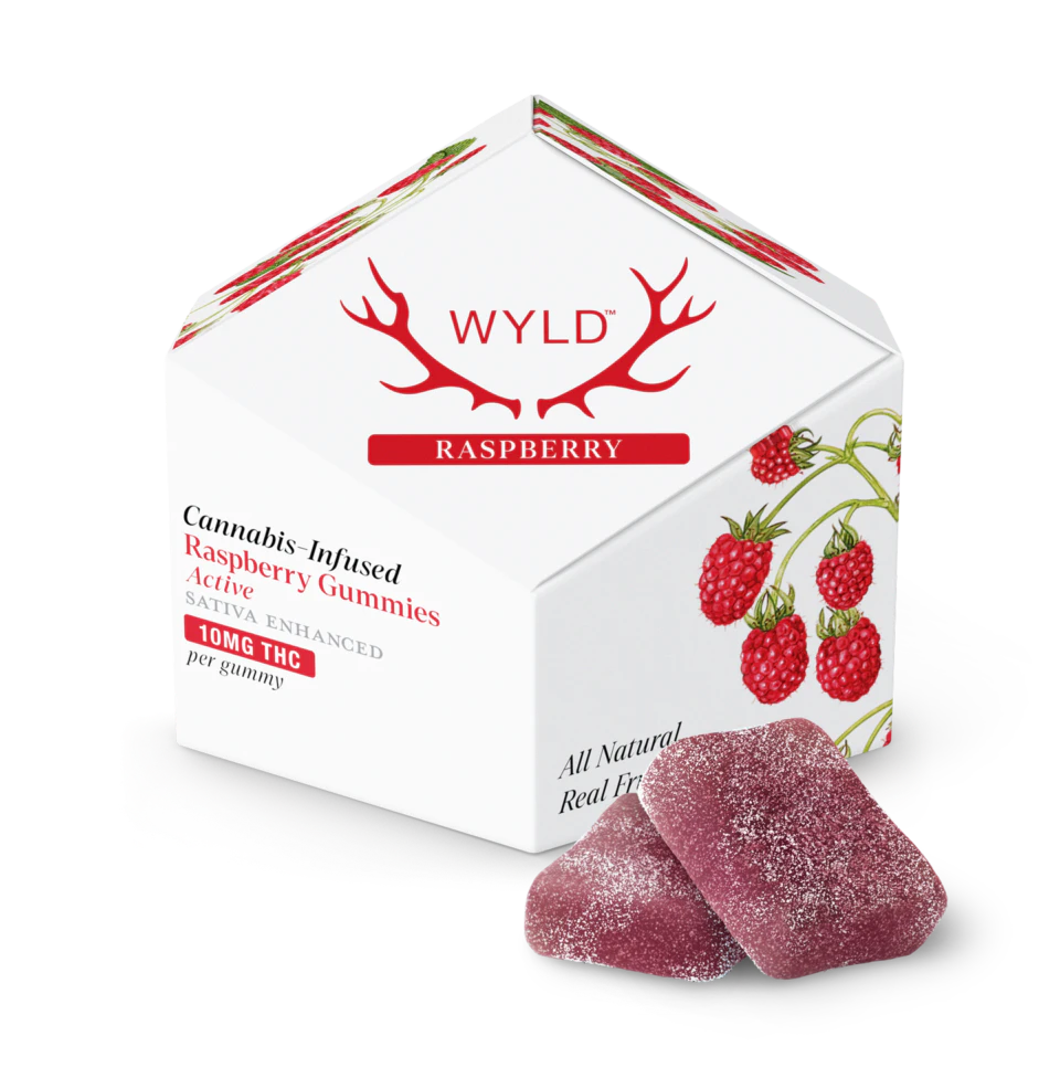 WYLD - Wyld - Raspberry - Gummy - 10 x 10mg Main Image