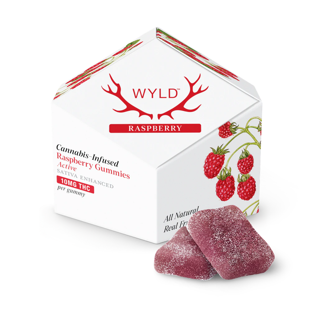 WYLD - WYLD - 100mg Gummies - Raspberry Main Image