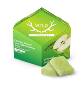 Wyld | Sour Apple | Gummies | [100mg] 10pc | Sativa