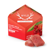 Wyld | Sour Cherry | Gummies | [100mg] 10pc | Indica